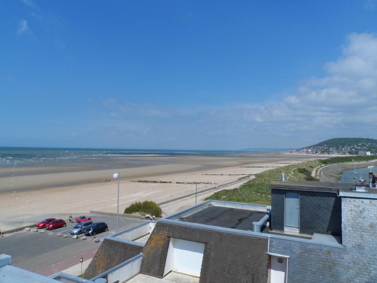 Appartement Avec Terrasse Panoramique, Acceptant Les Animaux, Parking - Fr-1-487-281 Cabourg Dış mekan fotoğraf