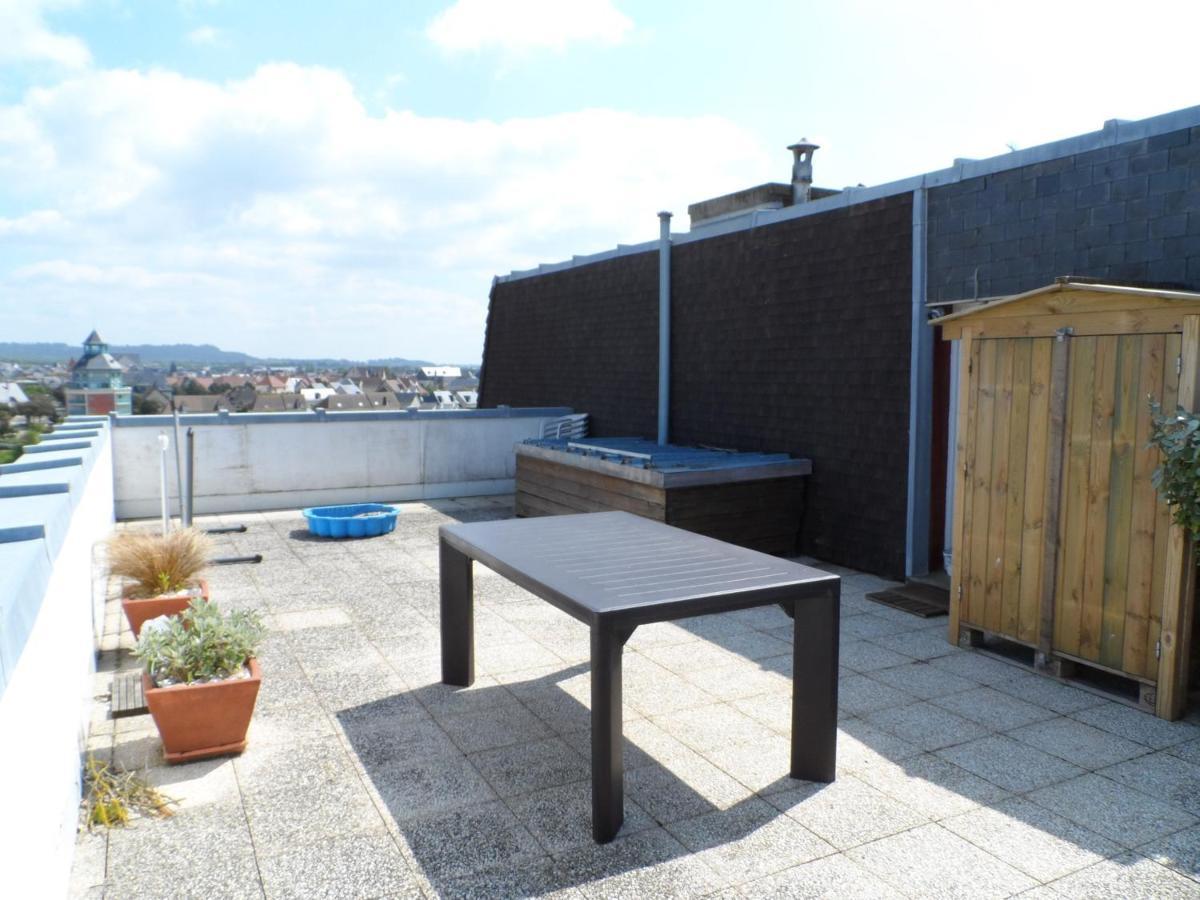 Appartement Avec Terrasse Panoramique, Acceptant Les Animaux, Parking - Fr-1-487-281 Cabourg Dış mekan fotoğraf
